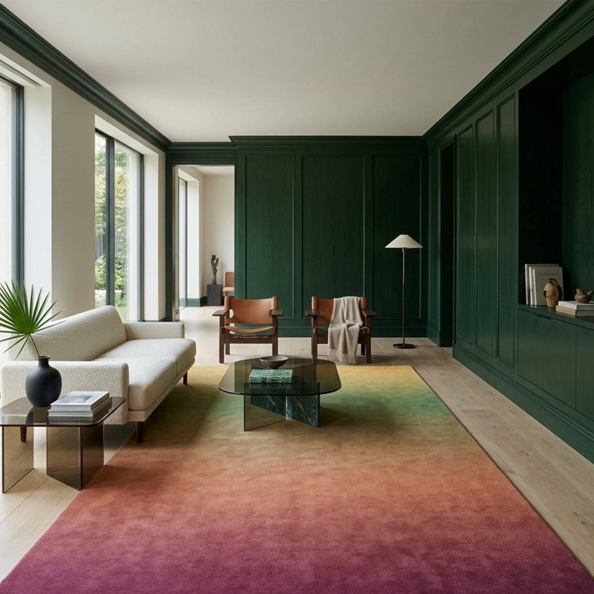 Viba Flora Gradient Rug