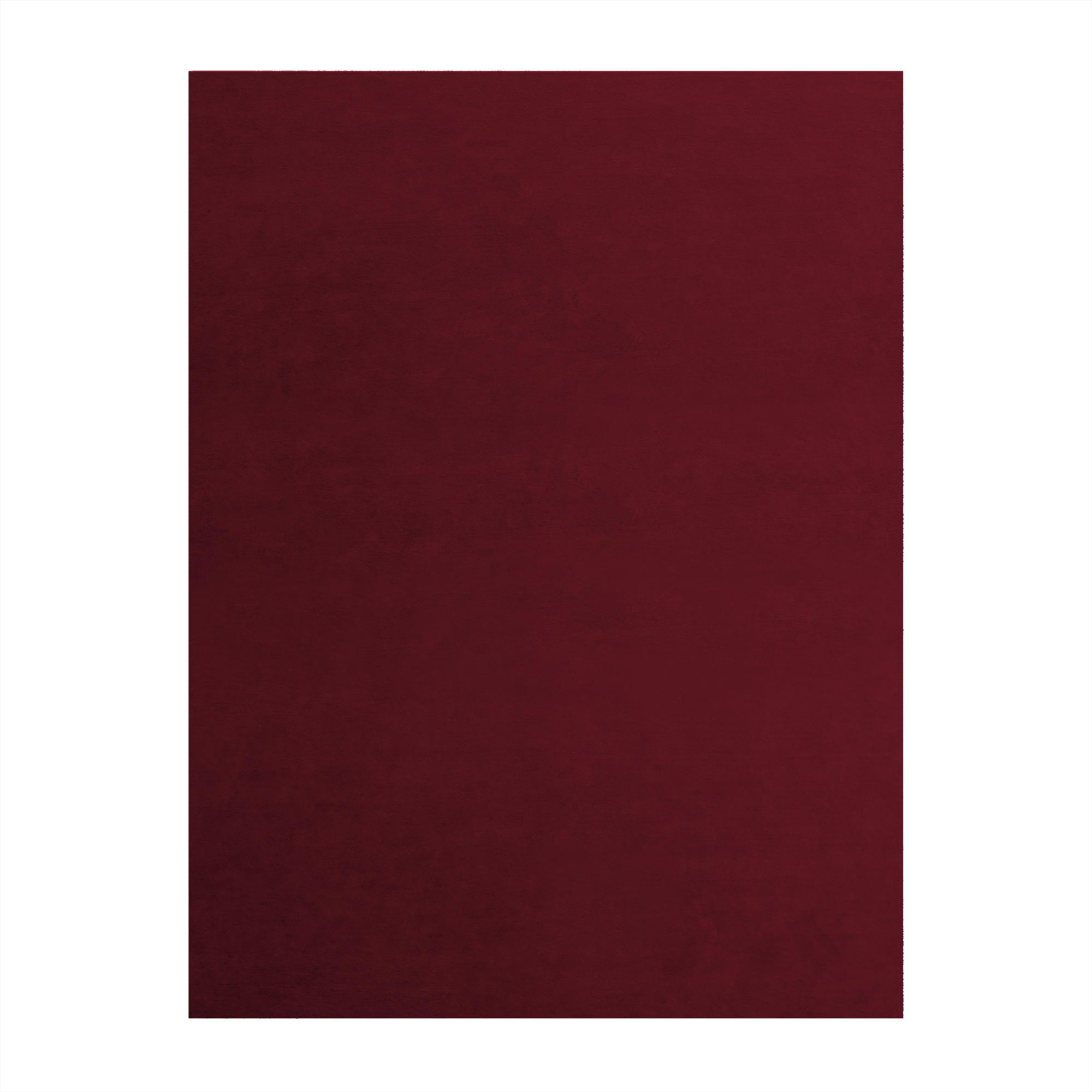 Deep Red Rug