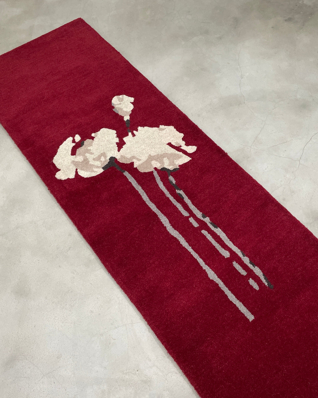 Crimson Tulip Rug